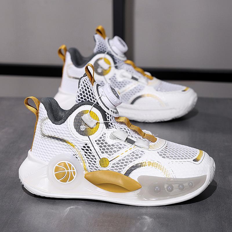 

Basketball Shoes Shoes Sports Middle School Older Student Wholesale Button Boy Children 40