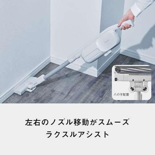 Panasonic Vacuum Cleaner Paper Pack Cordless Stick MC-PB60J-C Ivory Lightweight