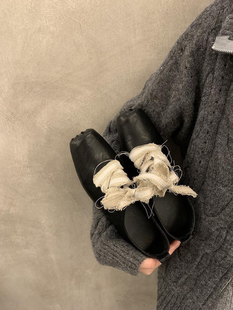 Women Square Toe Chunky Shoes Mid Heels Leather Designer Shoes 2025 Trend Winter Dress Loafers Shoes Pumps New Mujer Zapatillas