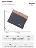 Men's Bi-fold Canvas Leather Wallet with Card Holder