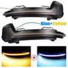 For VW Tiguan MK2 2017 2018  Touareg MK3 EU  LED Dynamic Turn Signal Light Flasher Flowing Water Blinker Flashing Light
