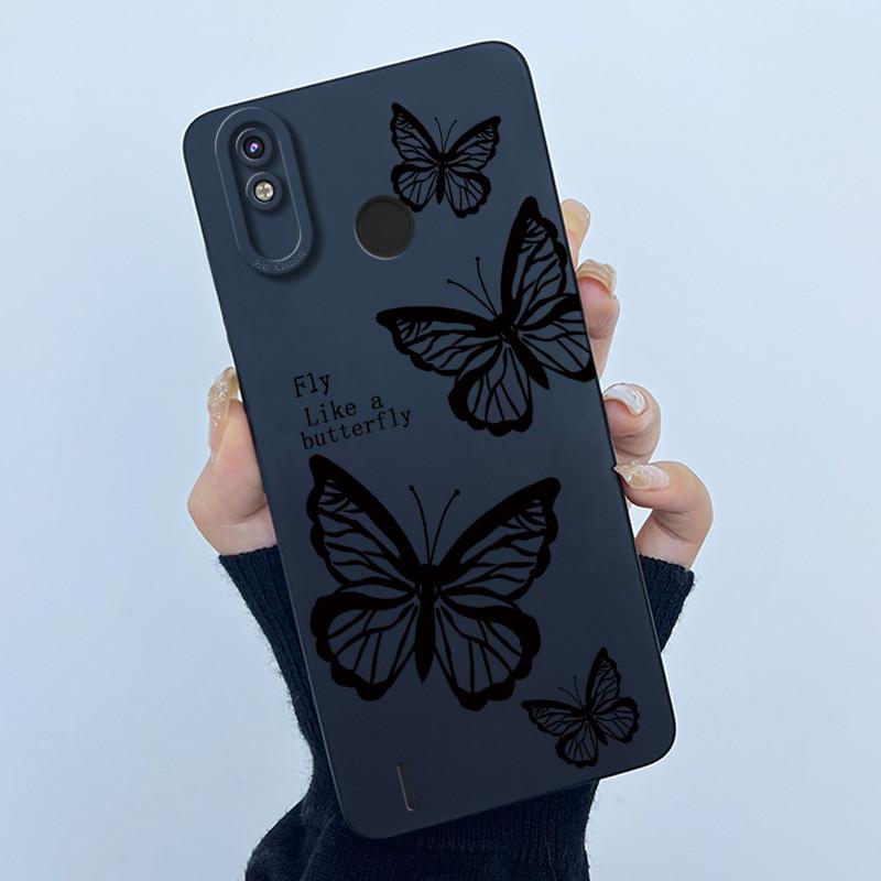 For Tecno Spark 4 Lite KC8S / Pop 3 Plus Casing Spark4 Lite Silicone Phone Case Sweet Printing Shell Lovely Painted Back Cover
