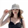 Sun UV Protection Shade Hat with Wire and Detachable Wide UV Safari Hat 8808 [LeafIn] Women's Hat, Hat, Hat, Flap, Brim, Adjustable, Protection,