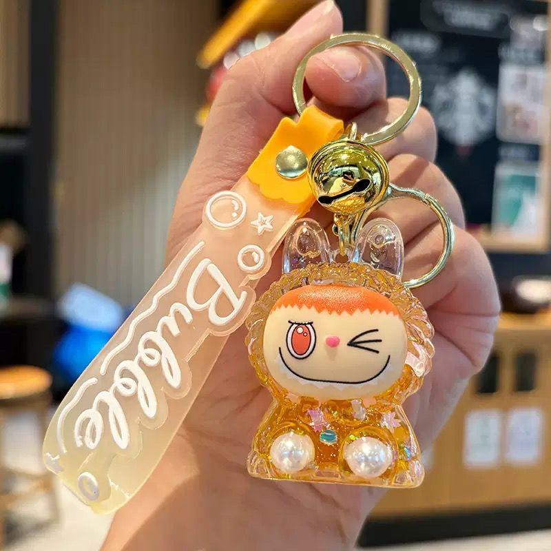 Creative Cute Doll Acrylic Funny Rag Cloth Keychain Bag Pendant Gift Keychain
