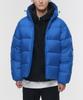 Musinsa Standard Ripstop Hooded Down Short Padded Jacket [Blue]