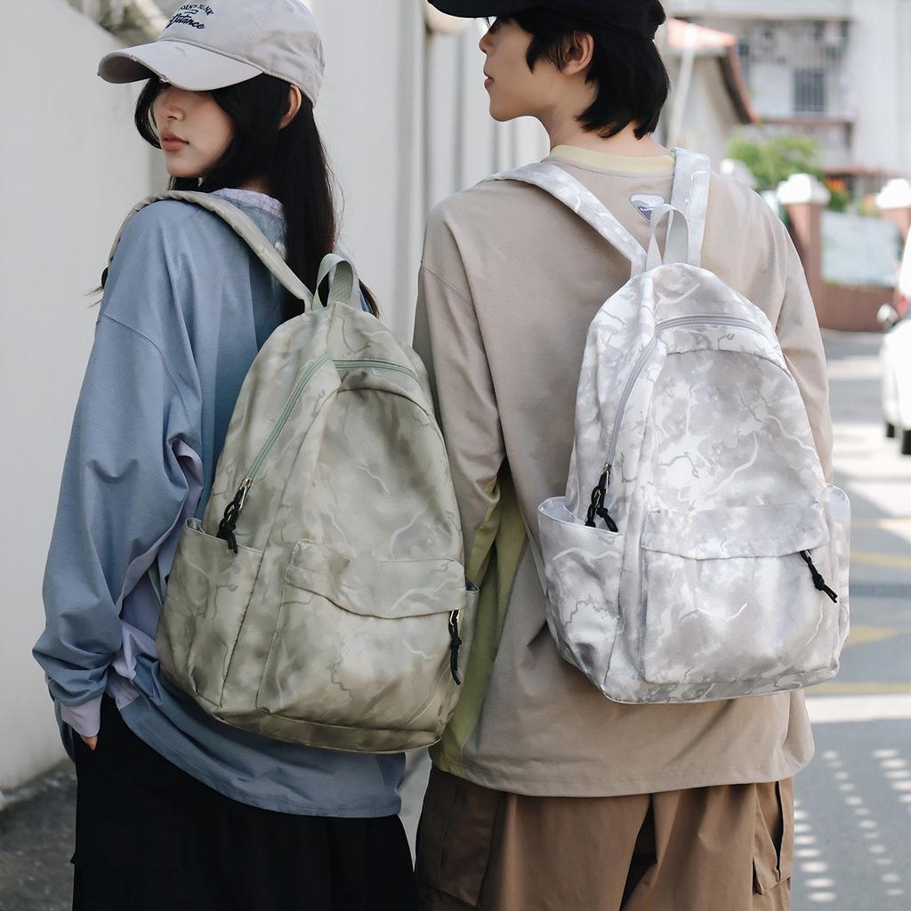 Schoolbag New Commuter Backpack Men's and Women's Large Capacity Student School Bag Lightweight Waterproof Leisure Travel Backpack