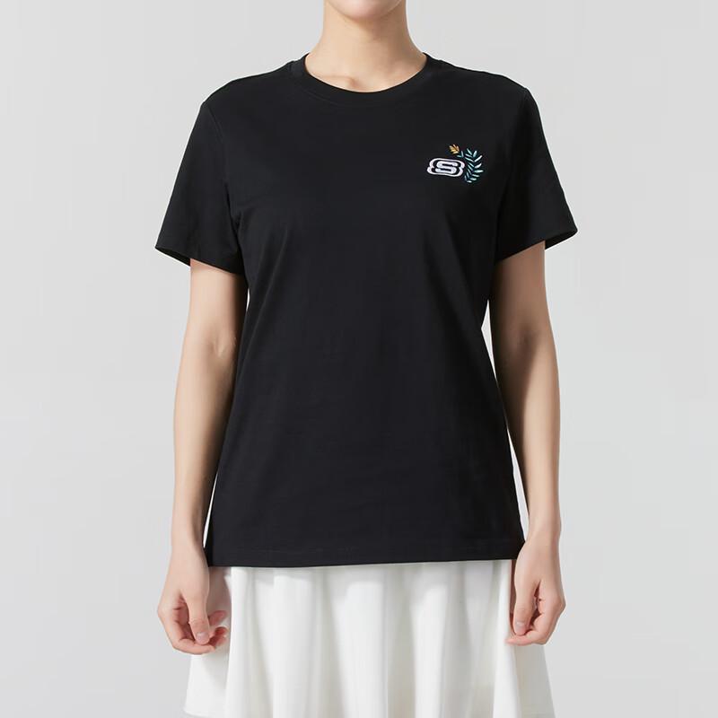Skechers Women s Short Sleeve Knit T-Shirt S