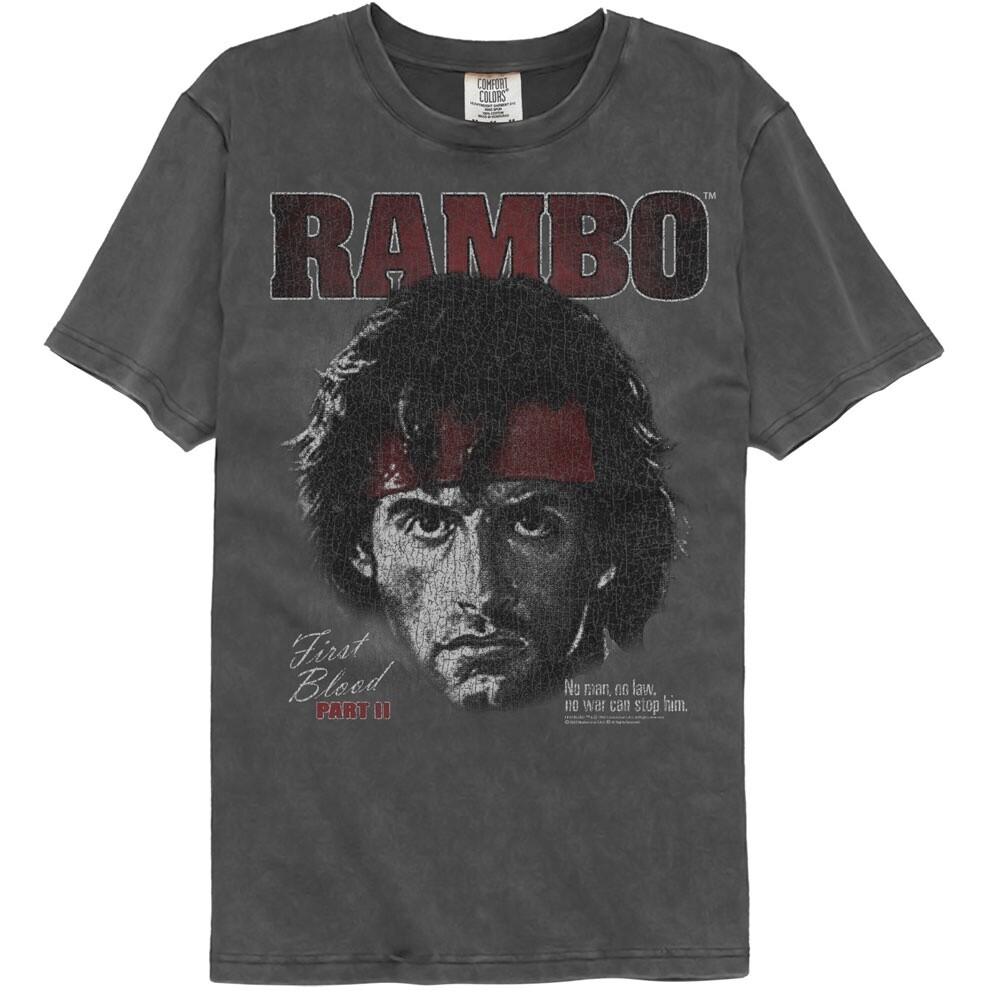 

John Rambo Movie T-Shirt FIRST BLOOD PT 2 PORTRAIT Official New Pepper CC Unisex T-Shirt XXXXL