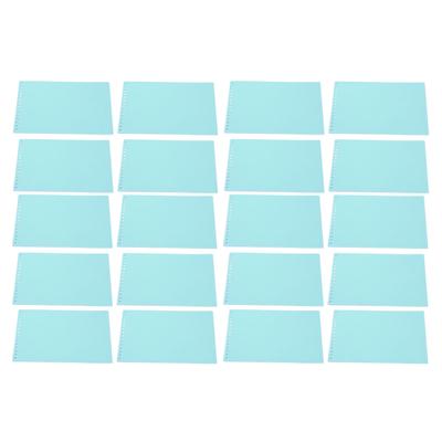 20Pcs A5 15 Holes Transverse Type PP Loose Leaf Cover Detachable Waterproof Comfortable Handle