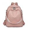 Women's Soft Leather Large Capacity Backpack Multi-Function Shoulder Bag