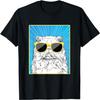 Perserkatzenporträt Pop Art Katze mit Sonnenbrille T-Shirt