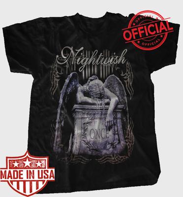 NIGHTWISH Once Symphonic Vintage Baumwolle Schwarz Herren S-5XL T-Shirt Unisex T-Shirt