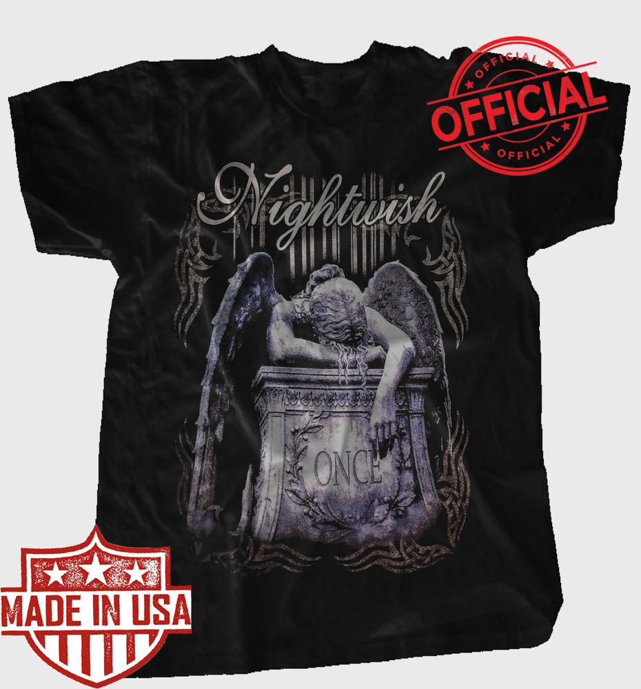 NIGHTWISH Once Symphonic Vintage Cotton Black Men S-5XL T-shirt Unisex T-Shirt XXXXL