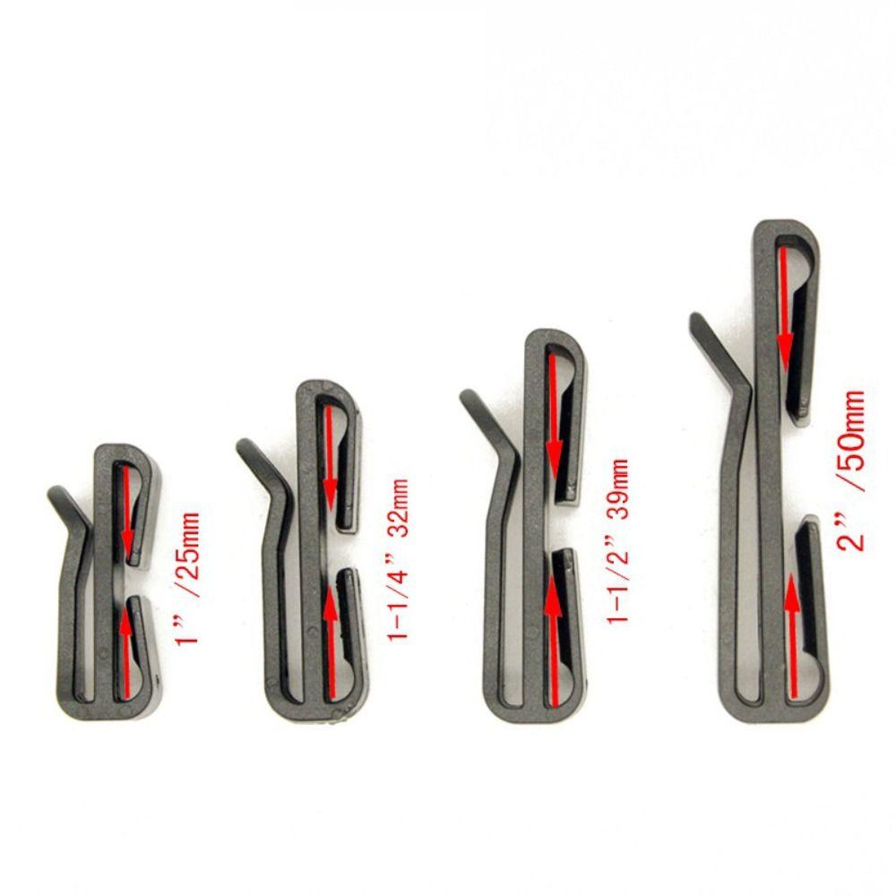 Clip Belt Clamp Molle Buckle Keyhole Clamp Helmet Clip Strap Buckle Waist Belt Clip Mask Clip