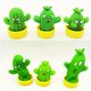 Cute silicone cactus stress relieving toy - elastic and stretchable rubber shaped figurine,suitable for birthday and party gifts