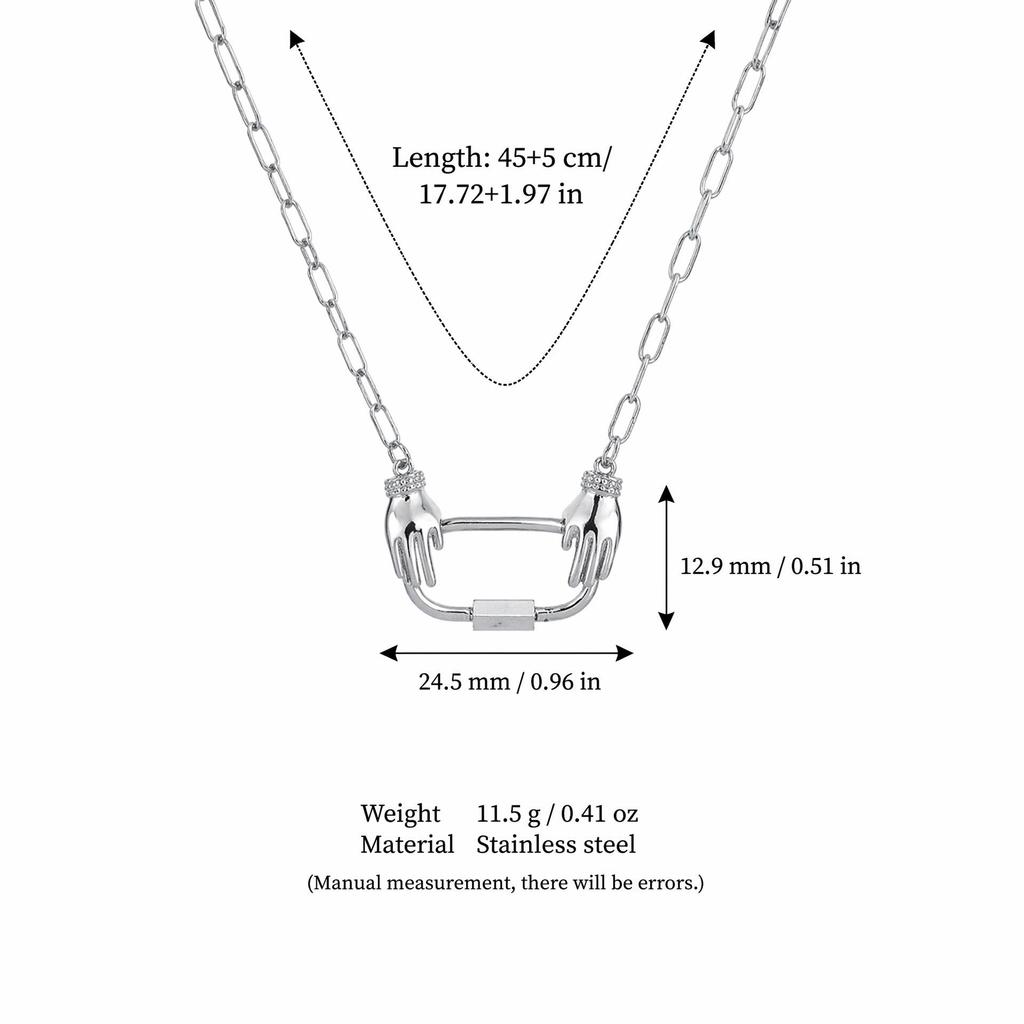 Pendentif Transfrontalier en Acier Inoxydable Or 18K: Série Personnalisée DIY pour Femmes