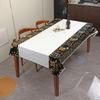 1pcs Creative Rainbow Style Disposable PE Tablecloth Simple Kitchen Party Decoration Waterproof Thickened Table Cloth
