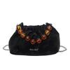 Super fire niche bundle cloud bag popular versatile chain bag women's 2025 new shoulder messenger bag bucket bag