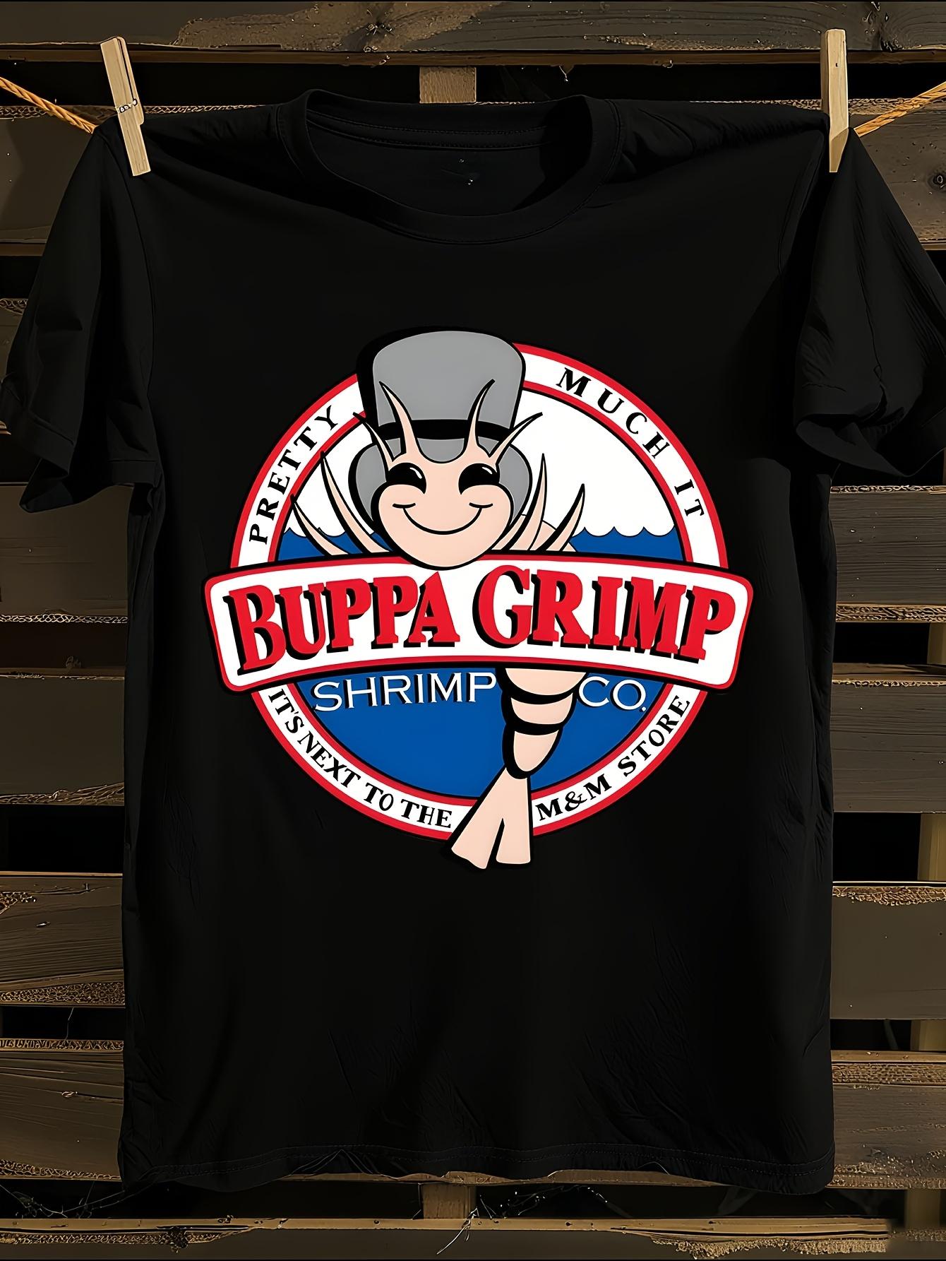 Bubba Gump Shrimp Co. Movie Logo Black T-shirt S