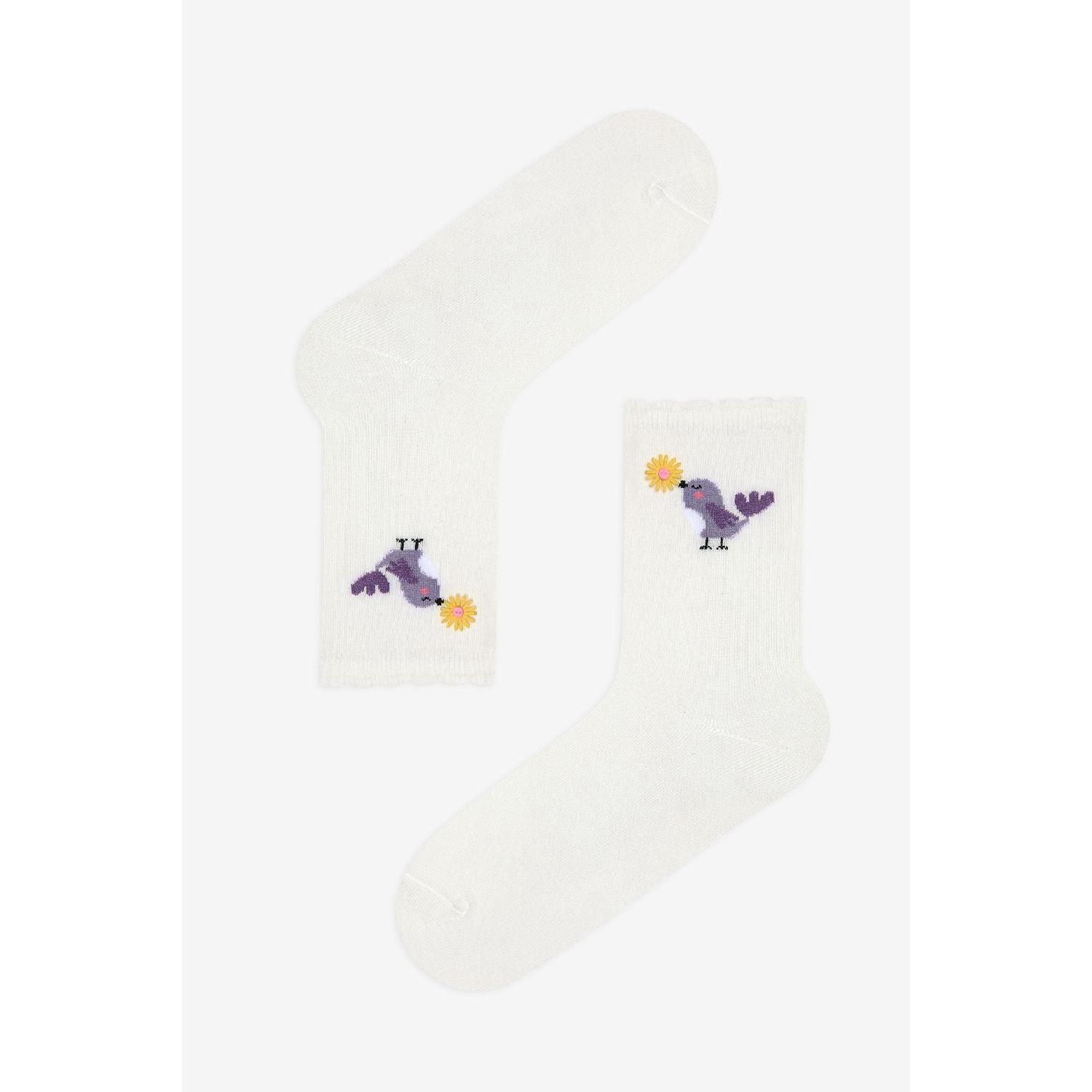 

Frill Bird Socket Socks Standart сірий колір