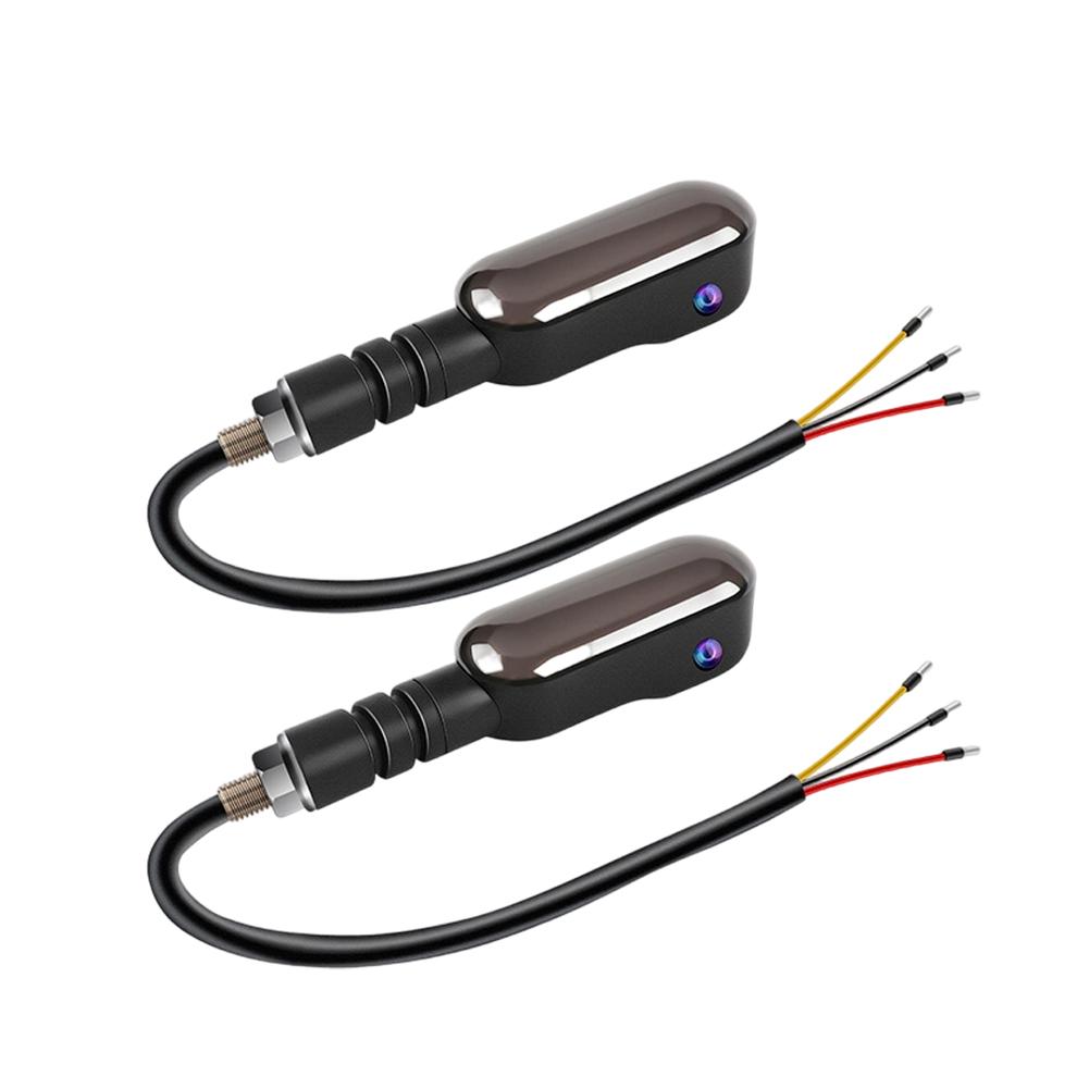 2 шт. Светодиодные указатели поворота для мотоцикла, Проекционные светодиодные указатели поворота, Светодиодные указатели поворота с подсветкой, Яркие предупреждающие лампы