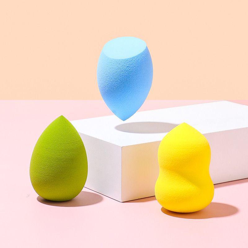 Super Soft Dual-Use Makeup Sponge, Egg Shape, Non-Absorbent, for Powder & Foundation