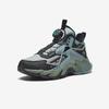 Anta Kids Trendy Fashion Fleece Non-Slip Wear-Resistant Breathable Warm Mid-Top Outdoor Shoes Kids Shoes Bullet-Gray Black Tipsy-Green A12446916-2