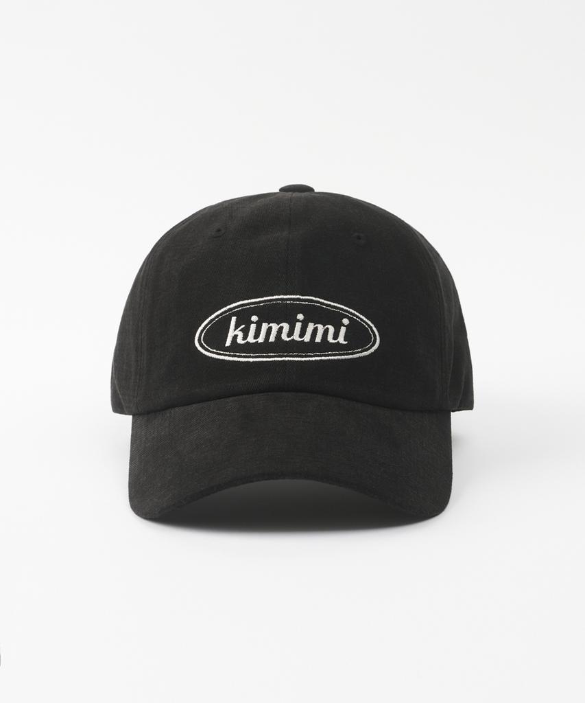 Kimimi Logo Ball Cap Black