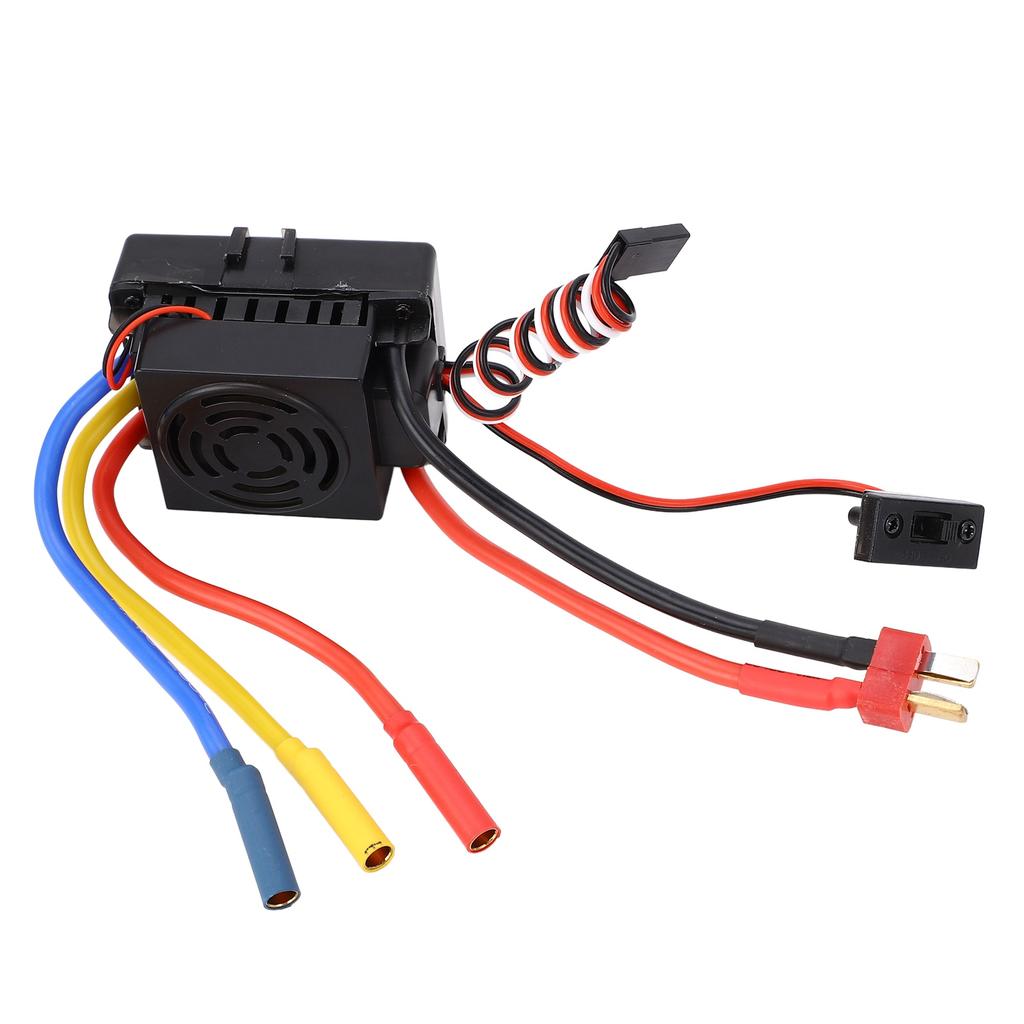 Brushless ESC for 110 RC Car 60A Electronic Speed Controller Noninductive Waterproof