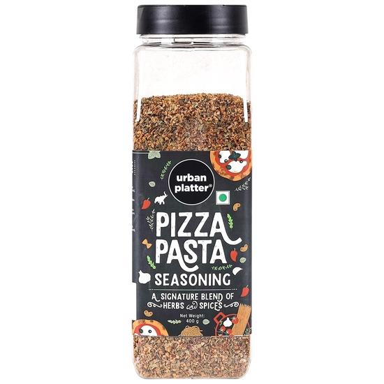 Urban Platter Pizza & Pasta Seasoning Shaker Jar, 400g / 14oz [Full of Aromatic Herbs]