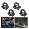 Truck Bed Cargo Anchors set Robusts Aluminum Tie Down Accessory Tie Down Brackets Simple Installs for Secure Transport