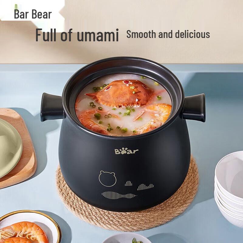 

Little Bear 3.5L High-Temperature Ceramic Stew Pot