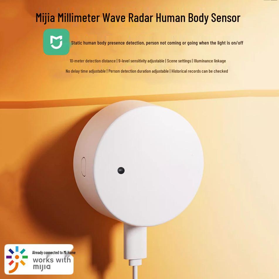 Mijia Smart Home Body Sensor: Millimeter Wave Radar and Bluetooth Connectivity