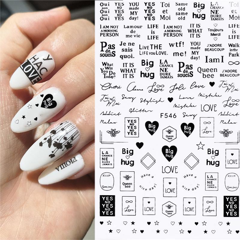 1PCS Sakura Nail Stickers Dandelion Nail Art Decoration Nail Decals Tulip Self-adhesive Flowers Stickers Press On Nails Stickers