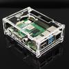 Raspberry Pi 4B Acrylic Case with Cooling Fan & 3.5-inch Display Support