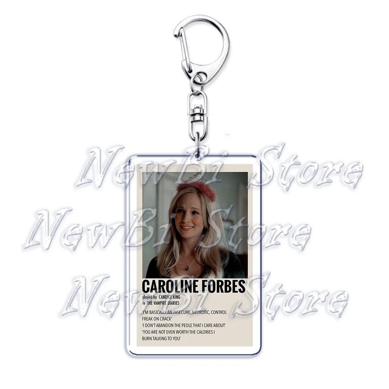 The Vampire Diaries Twilight Keychain for Accessories Damon Stefan Salvatore Elena Bella Swan Edward Cullen Key Chain Keyring