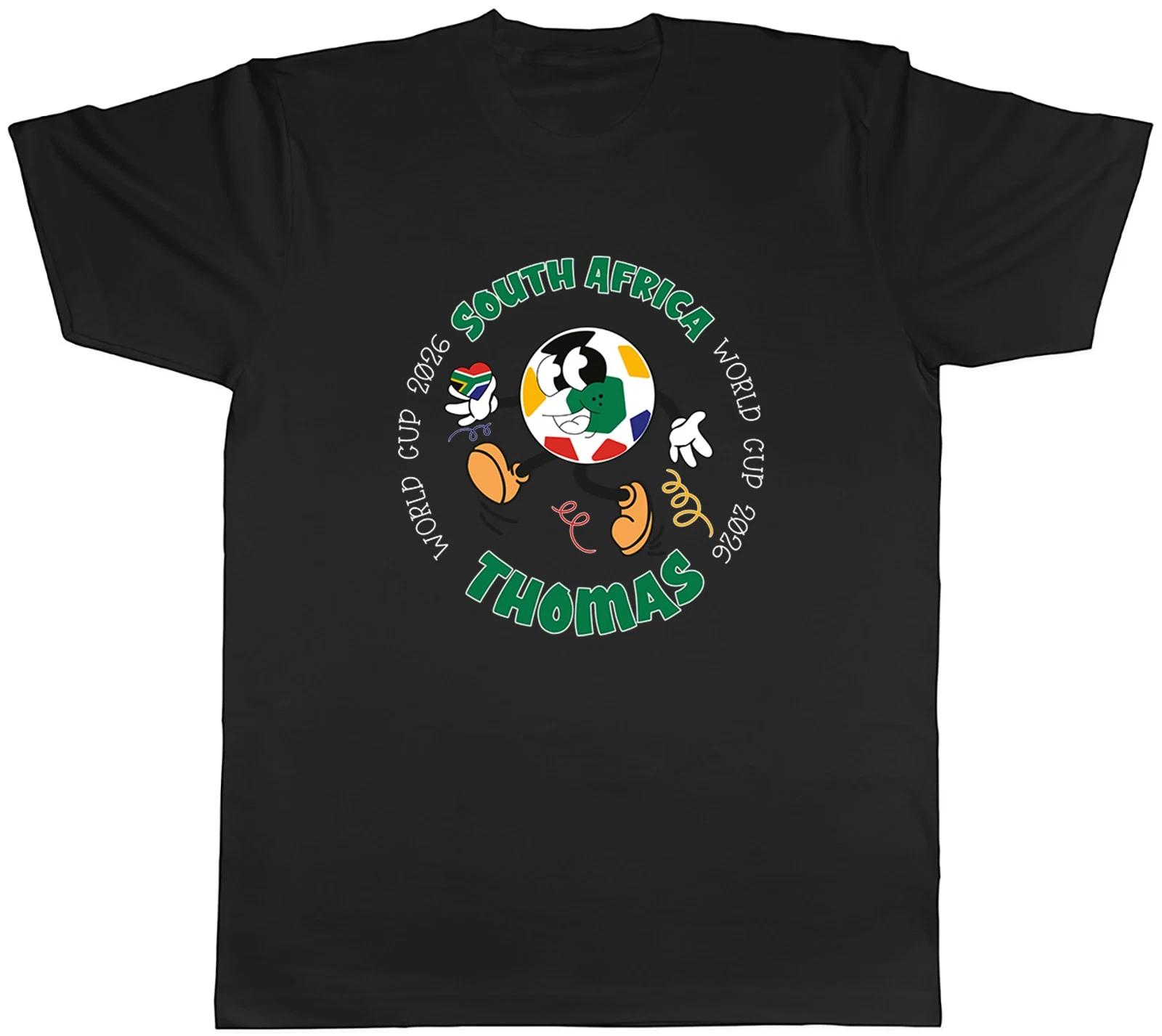 Personalised South Africa World Cup Football Fan Mens T-Shirt Tee Gift Top XL