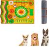 Large Snuffle Mat Dogs - Interactive Scent Training Toy Plush Pet Enrichment Pad 100x80cm