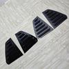2Pcs Rear Side Window Louver Air Vents Windshield Cover For VW Golf 7 7.5 MK7 MK7.5 GTI GTD TSI TDI R R-Line 2013-2020 Tuning