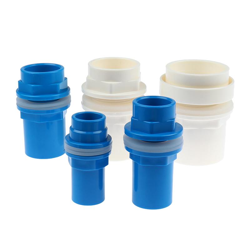 20-50Mm Pvc Pipe Connector Thicken Fish Tank Drainage Connector Garden Drain Pip