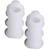 BESPORTBLE Shower Head Holder Suction Cup 2pcs Silicone Shower Suction Cup Holder Appendix Handheld Suction Cup Shower Head Bracket