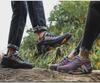 Cross-Border Fashion Trend Large-Size Couple Hiking and Casual Lace-Up Shoes