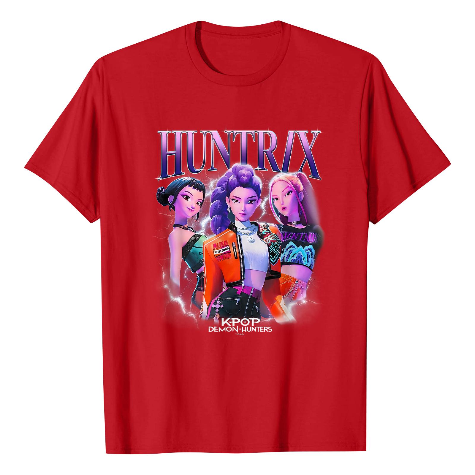 

Модная рабочая одежда с коротким рукавом и круглым вырезом, принтованные топы для женщин, летние топы S красный