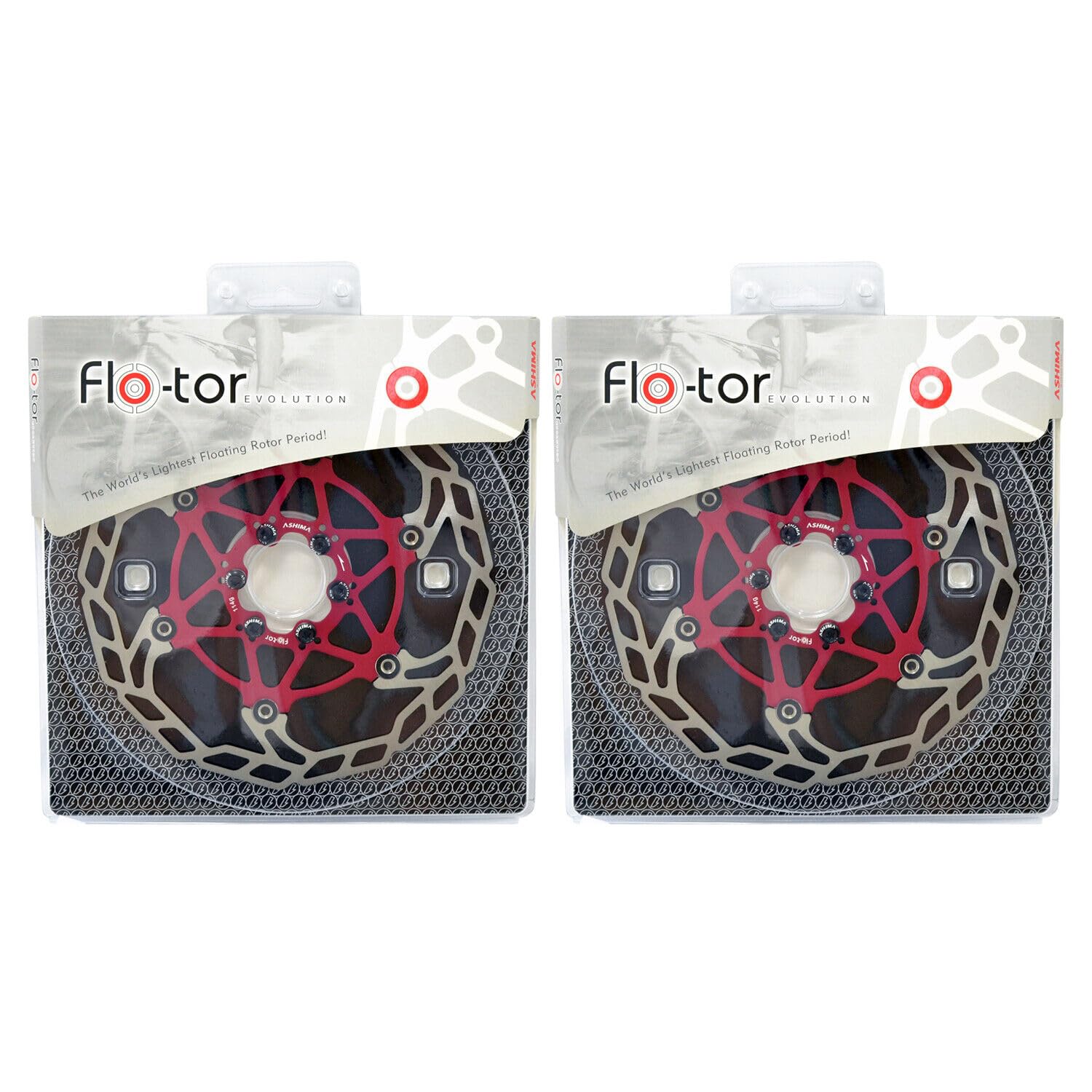 

Тормозной диск ротор AS2392 Ashima-LTD Flo-Tor ARF-3 6 болтов, 180 мм, 2 шт., красный,
