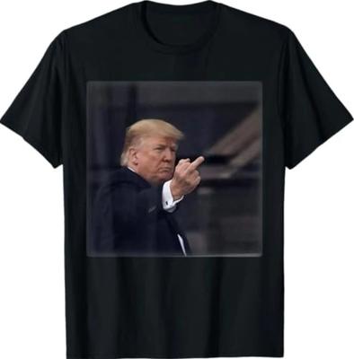 Trump Środkowy Palec 2026 Mem Śmieszna Koszulka Męska Damska