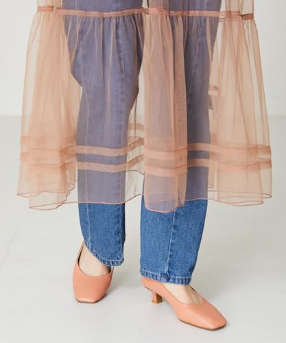 Orientalische Quadratische Zehenspitze Linienabsatz Pumps/42109