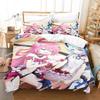 Honkai Impact 3rd Bedding Set Printed Duvet Cover Sheet Pillowcase Soft Quilt Cover Full Queen King Size 3D Print Kawaii Anime