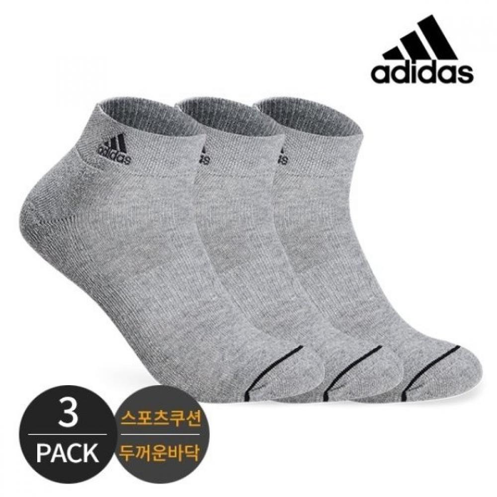 

Мужские носки до щиколотки Adidas Cushion Front Line с вышитым логотипом 3P GY