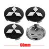 4pcs 56/60mm Cars Hub Caps Car Wheel Center Caps Hubcap Sticker Tire Hub Cover for Mitsubishi Asx Lancer 10 Outlander 3 l200 wszm26