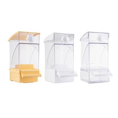 Bird Cage Feeder Reusable Food Dispenser Food Container Parrot Feeder for Budgies Cockatoo Parakeets Cockatiel Parrotlets
